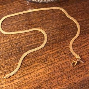 Vintage Napier herringbone chain